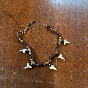 Shark tooth bracelet/anklet